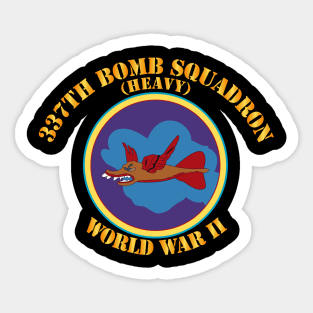 337th Bomb Squadron WWII Sticker